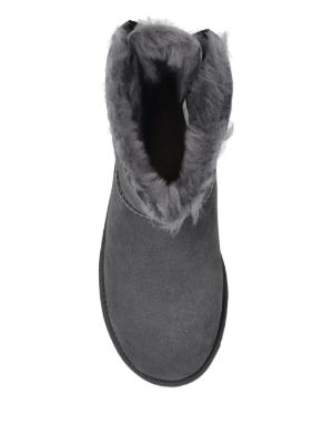 UGG Mini Bailey Bow II Boot Grey