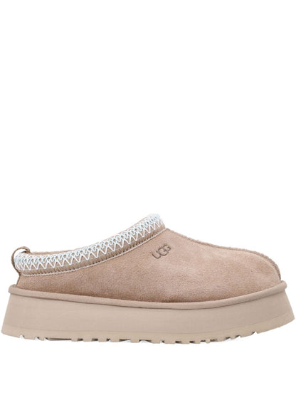 UGG Tazz Chestnut Contrast Stitch Slippers_Unique Store