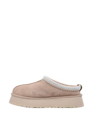 UGG Tazz Chestnut Contrast Stitch Slippers