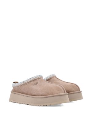 UGG Tazz Chestnut Contrast Stitch Slippers
