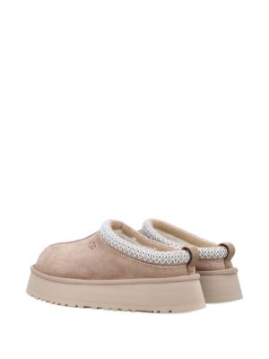 UGG Tazz Chestnut Contrast Stitch Slippers