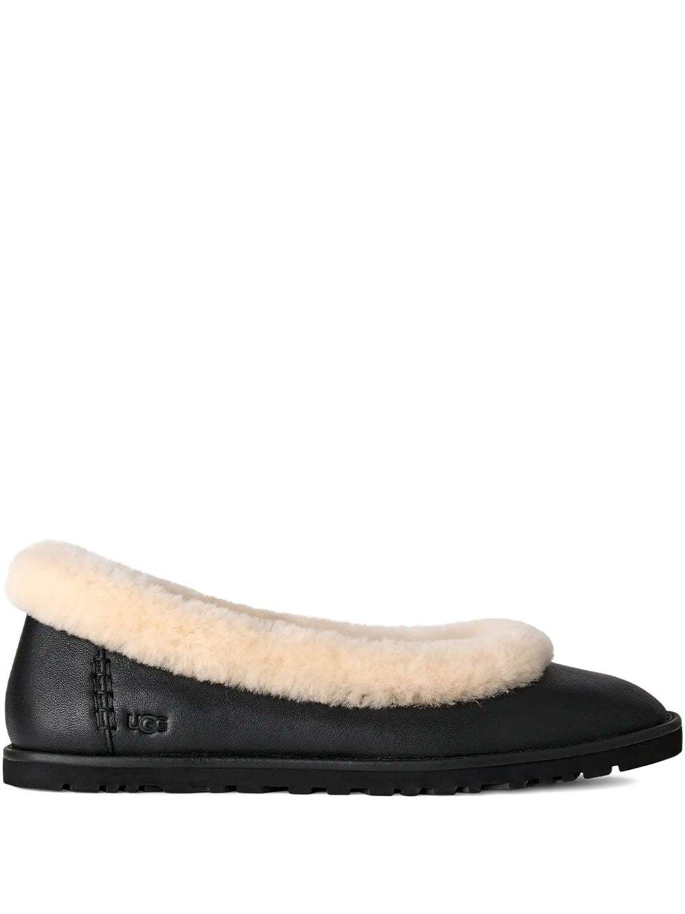 UGG Zora Ballet Flat Black_Unique Store