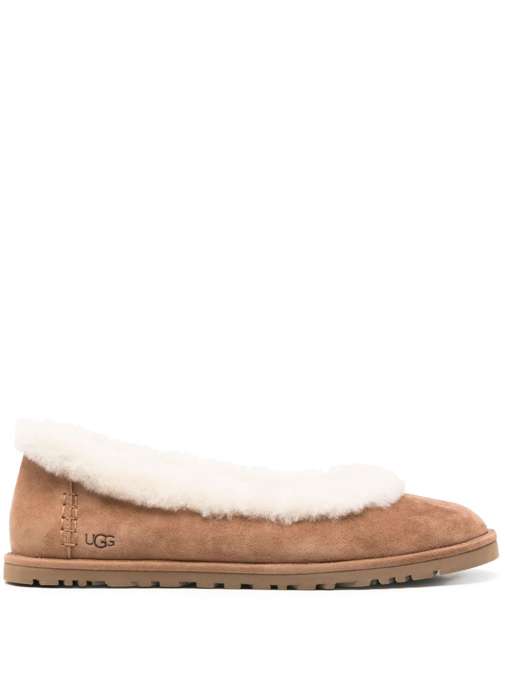 UGG Zora Ballet Flat Chestnut_Unique Store
