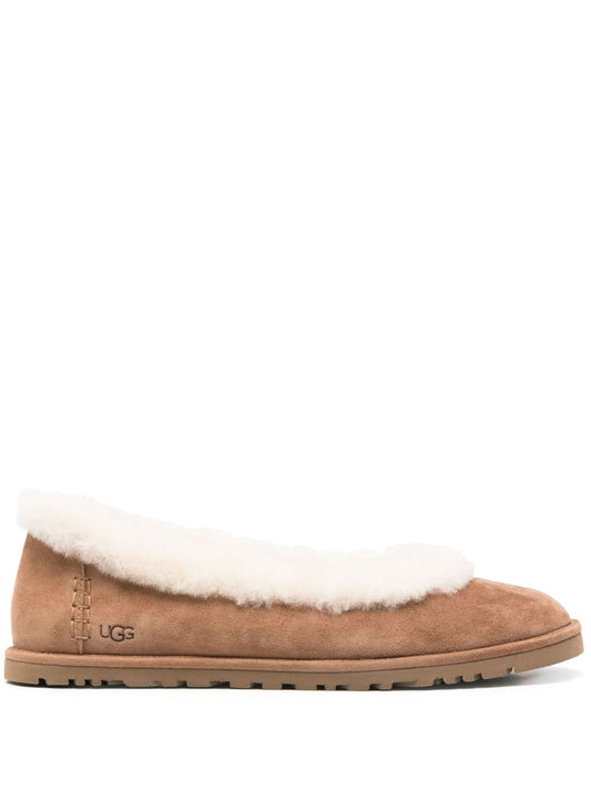UGG Zora Ballet Flat Chestnut_Unique Store