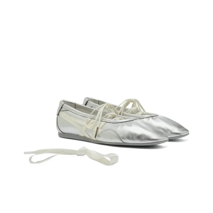 Onitsuka Tiger GYMNARINA Mary Jane Sliver White