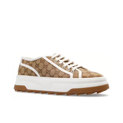 Gucci White Brown Sneakers