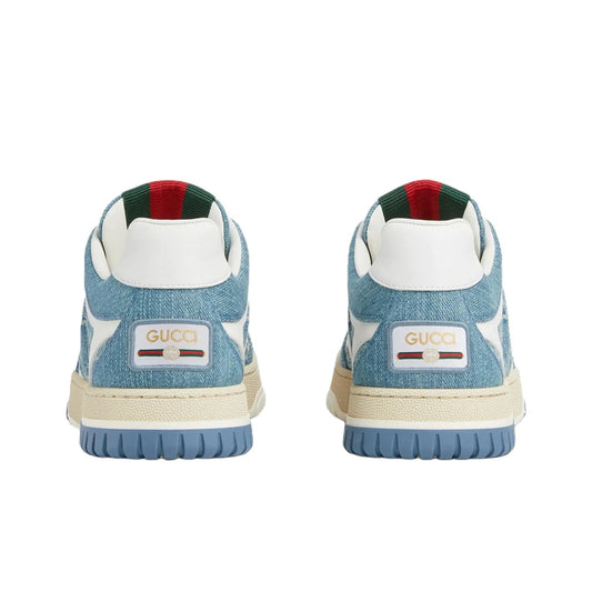 GUCCI RE Web Blue Sneakers