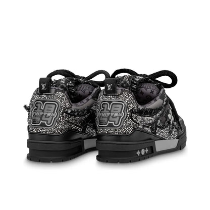 Louis Vuitton LV Skate Black Swarovski Monogran Sneaker