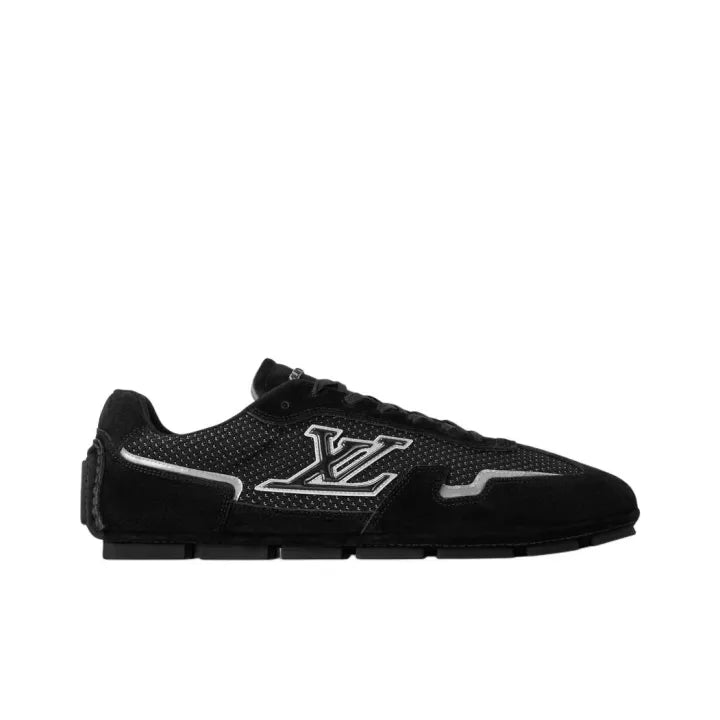 Louis Vuitton LV Rally Soft Black White Sneakers