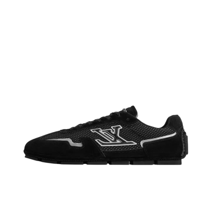 Louis Vuitton LV Rally Soft Black White Sneakers