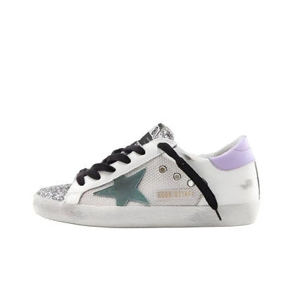 Golden Goose Super-Star with Glitter Vo Star and heel tab Sneakers