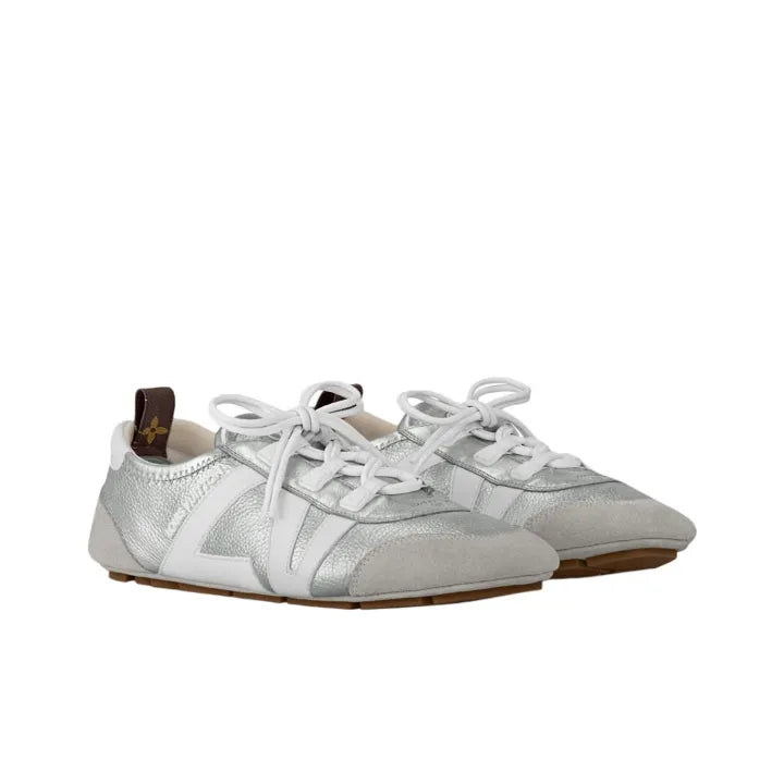 Louis Vuitton LV Sneakerina Sliver White