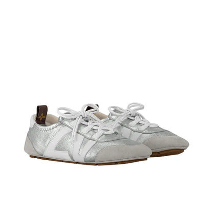 Louis Vuitton LV Sneakerina Sliver White