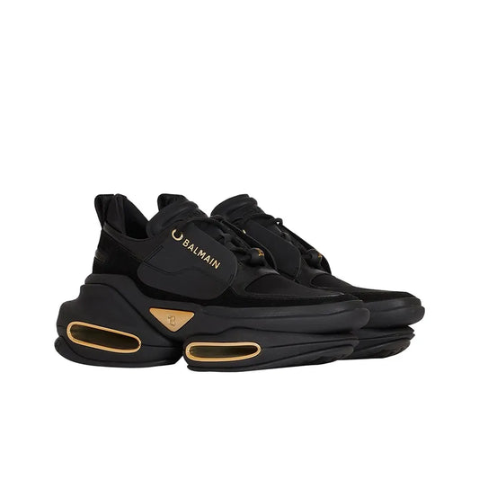 BALMAIN B Bold Sole Black Sneakers