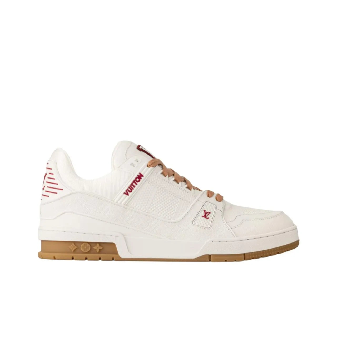 Louis Vuitton LV Trainer White Red White Sneaker