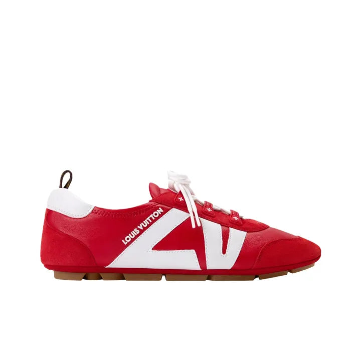 Louis Vuitton LV Sneakerina Red White