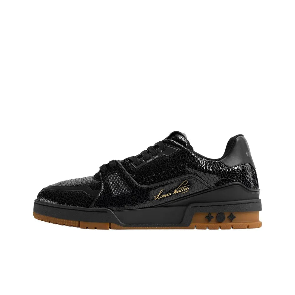 Louis Vuitton LV Trainer Denim Noir Sneaker