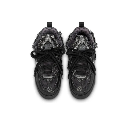 Louis Vuitton LV Skate Black Swarovski Monogran Sneaker