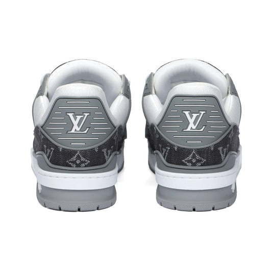 Louis Vuitton LV Trainer Monogram Denim Grey White Sneaker
