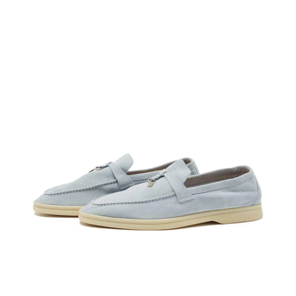 Loro Piana Summer Charms Walk Loafer Spring Waterfall Melange