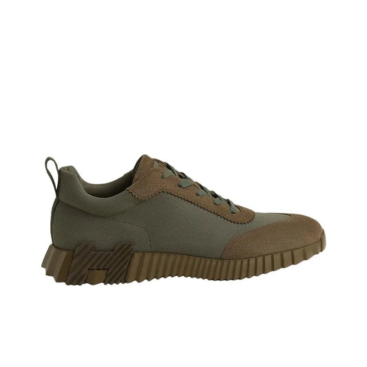 Hermès Bouncing Vert Toundra Cumin Blanc Sneakers_Unique Store
