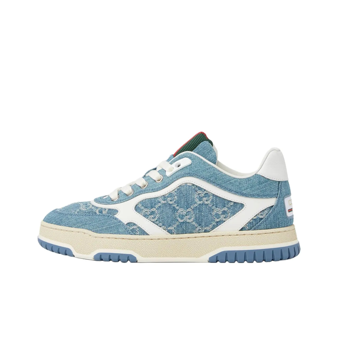 GUCCI RE Web Blue Sneakers