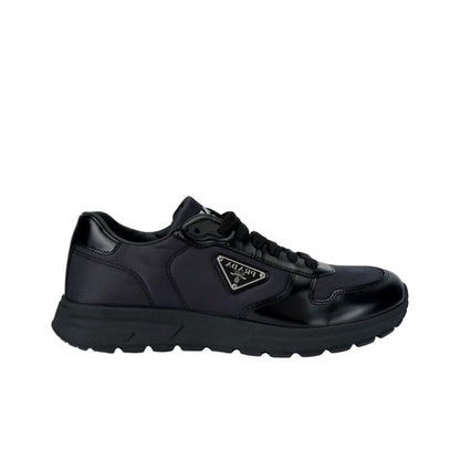 PRADA Prax 01 Leather Nylon Black Shoes_Unique Store