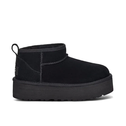 UGG Classic Ultra Mini Platform Black kids boots