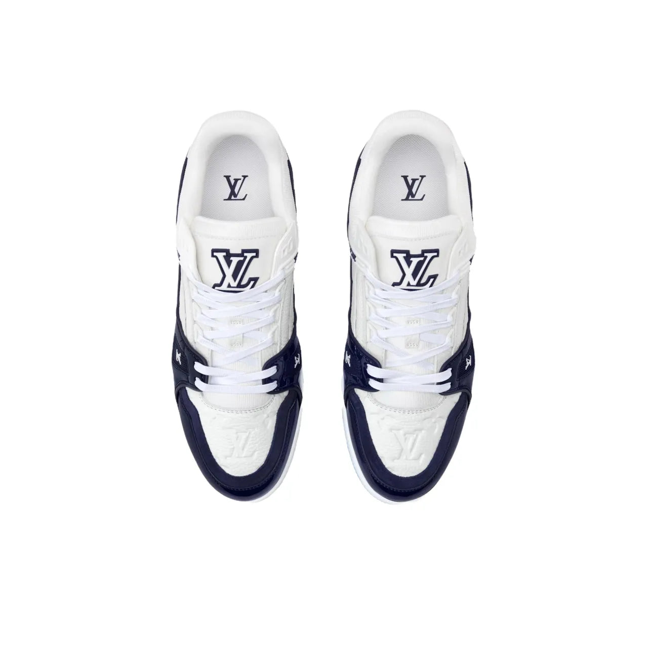 Louis Vuitton LV Trainer Lunar New Year Gifts Navy Blue White Sneaker