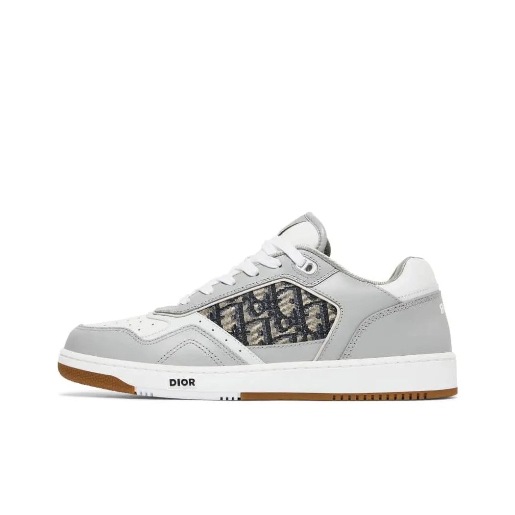DIOR B27 Low Gray White Sneakers