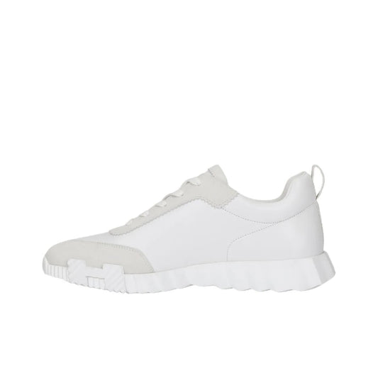 Hermès Bouncing Blanc Orange Sneakers