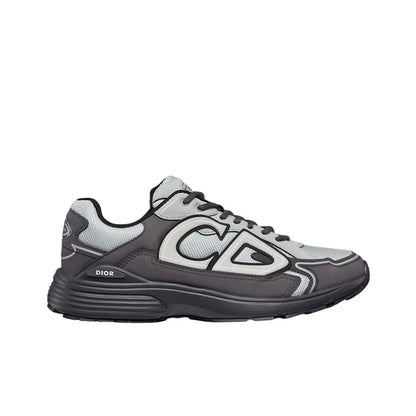 DIOR B30 CD Shoes Mesh Fabric Textile Gray Shoes_Unique Store