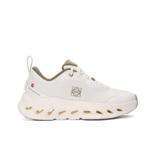On Running Loewe Cloudtilt White Khaki Sneakers_Unique Store