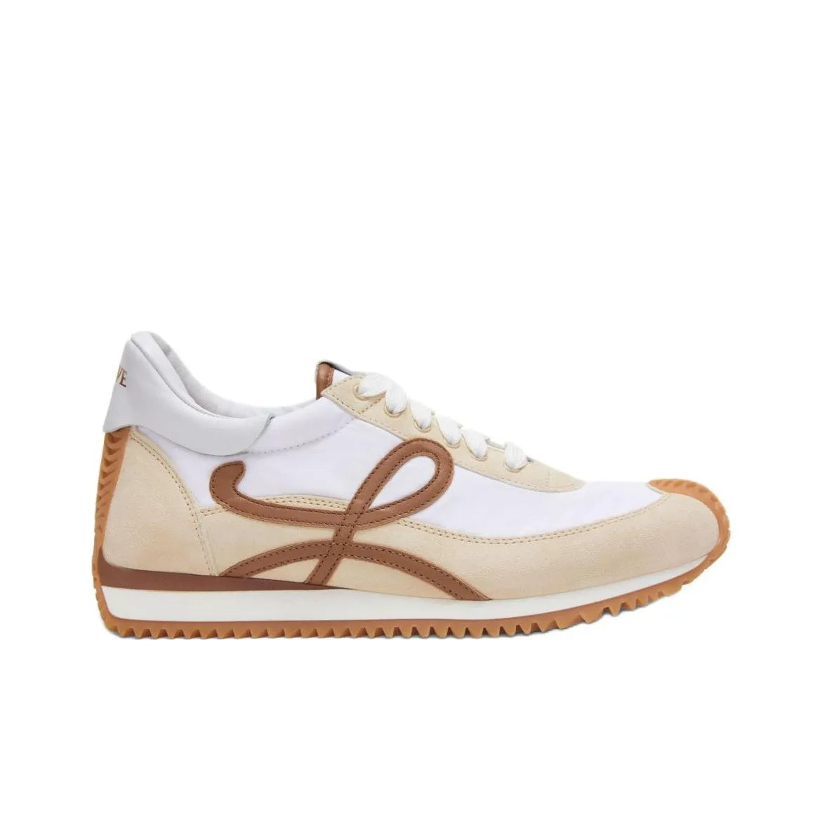 LOEWE Flow Runner Artificial Suede Beige sneakers_Unique Store