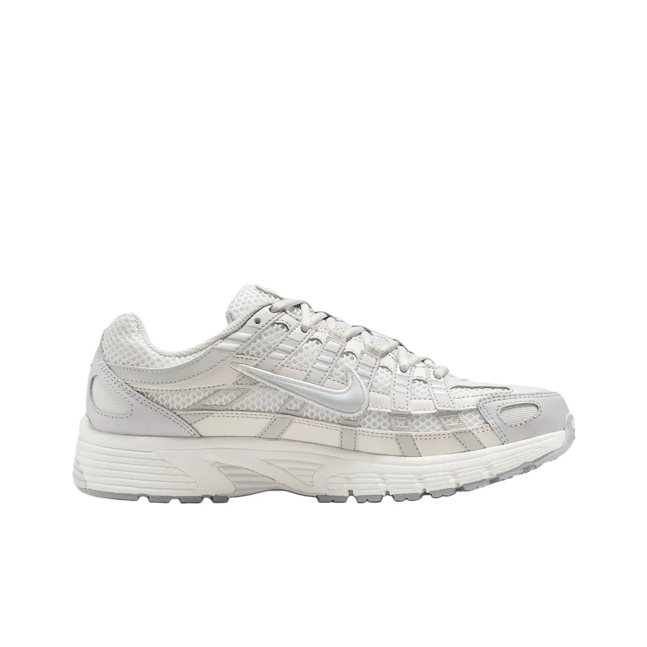 Nike P 6000 Abrasion Resistant White Sneakers_Unique Store