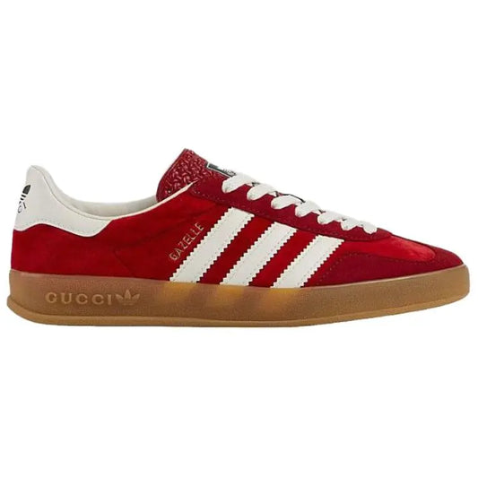 Gucci X Adidas Gazelle Red Sneakers_Unique Store