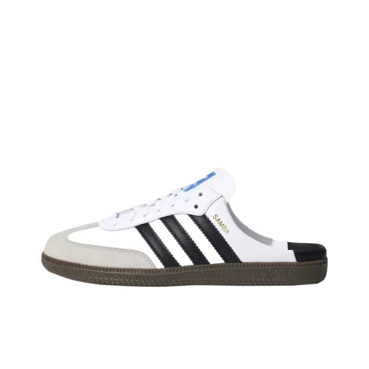 Adidas Samba OG White Black Slippers
