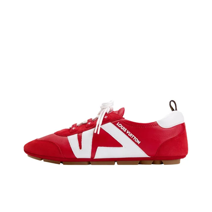 Louis Vuitton LV Sneakerina Red White