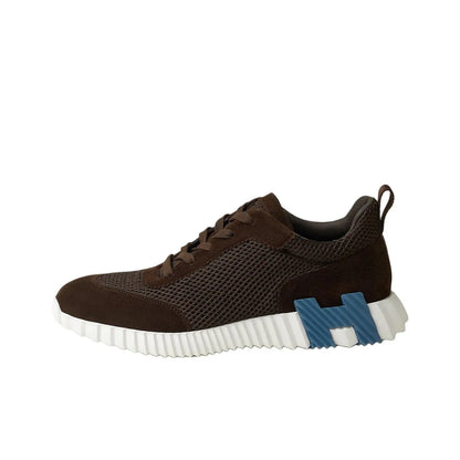 Hermès Bouncing Écorce Blanc Blue Sneakers