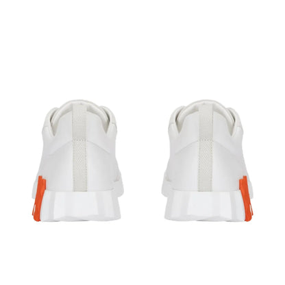 Hermès Bouncing Blanc Orange Sneakers