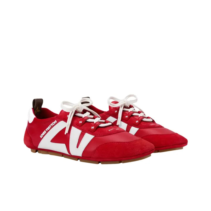 Louis Vuitton LV Sneakerina Red White