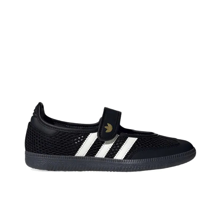 Adidas Originals Samba Jane Mary Jane Shoes Black Jade White