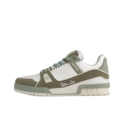 Louis Vuitton LV Trainer Green White Sneaker