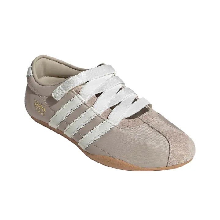 Adidas Tokyo Mary Jane Beige White ballet flats
