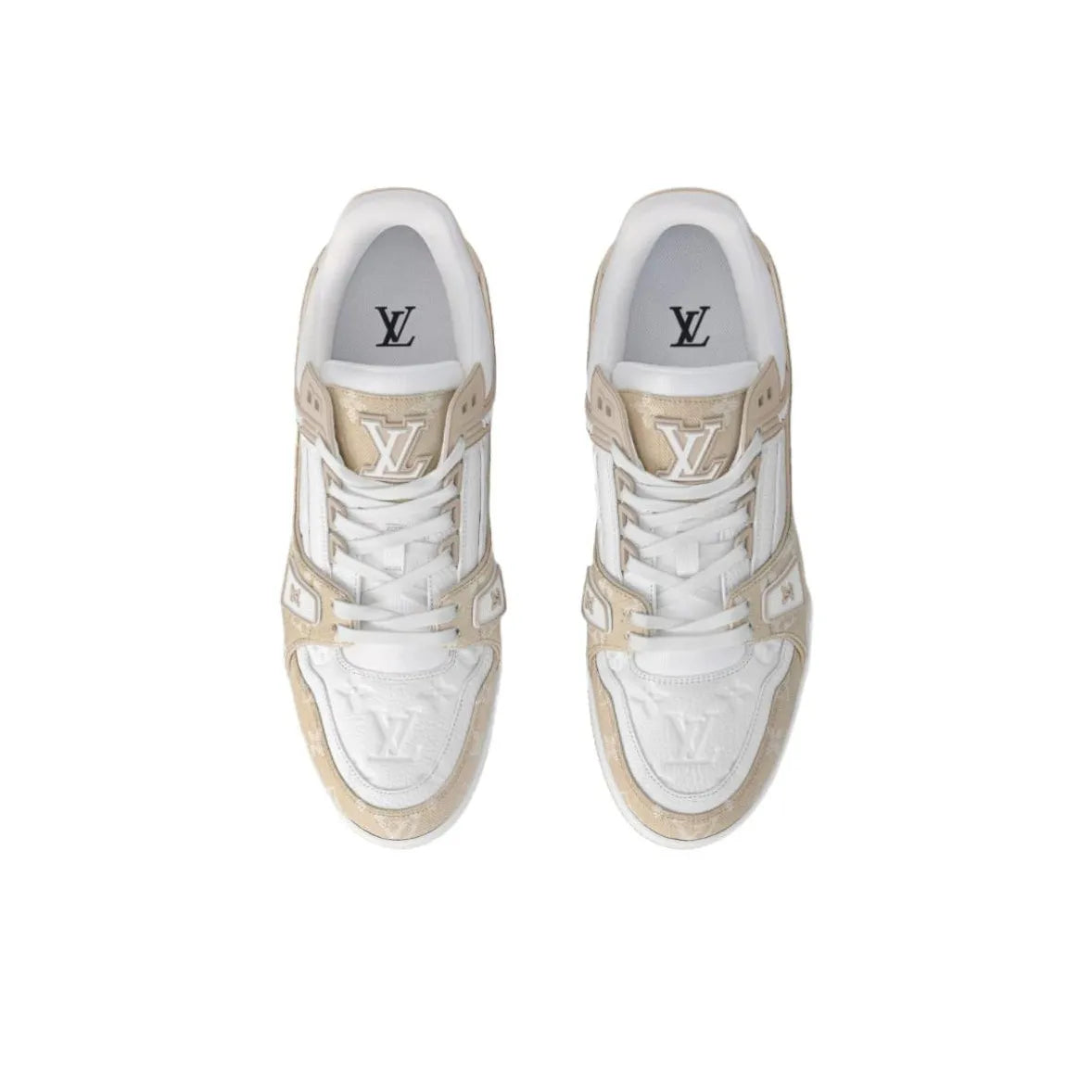Louis Vuitton LV Monogram Beige Denim Sneaker