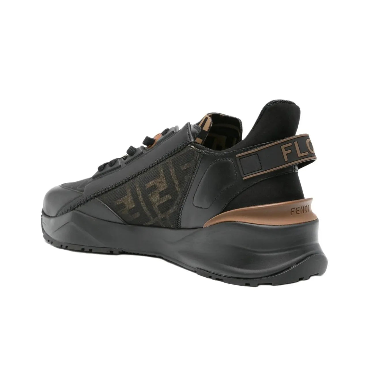 FENDI Flow Black Brown sneakers