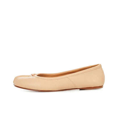 Maison Margiela Tabi Nude Ballerina Flats