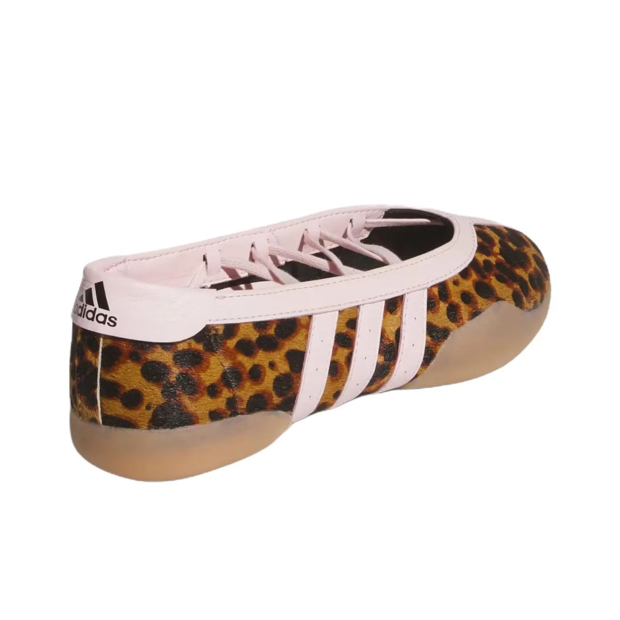 Adidas Taekwondo Mei Brown Leopard Pink Sneakers