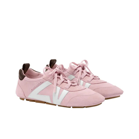 Louis Vuitton LV Sneakerina Soft Pink White