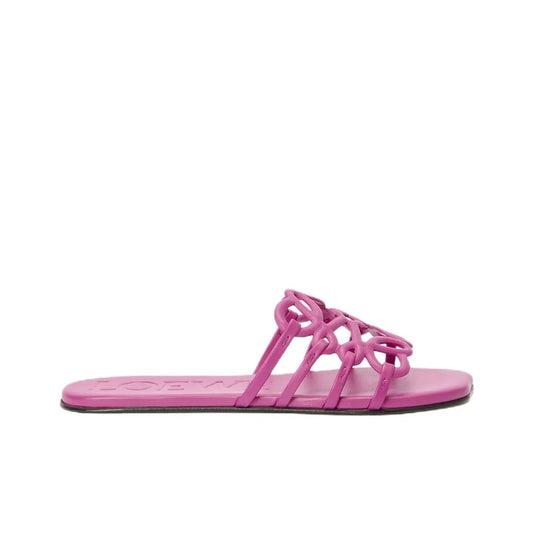 Loewe Petal Anagram Pink Slides_Unique Store